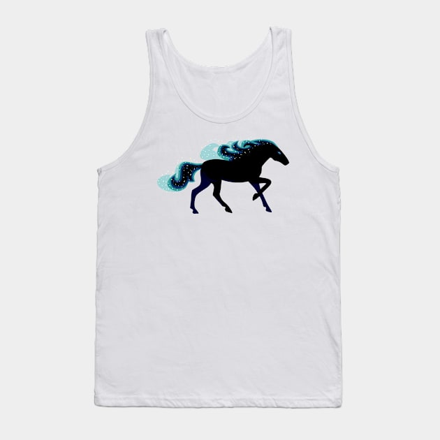 Galactic Horse Tank Top by psanchez